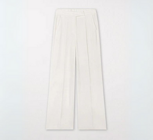 Luisa Cerano - Wide-leg Pants in Off White