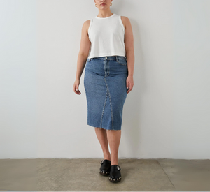 Rails - Highland Midi Skirt in Vintage Sapphire