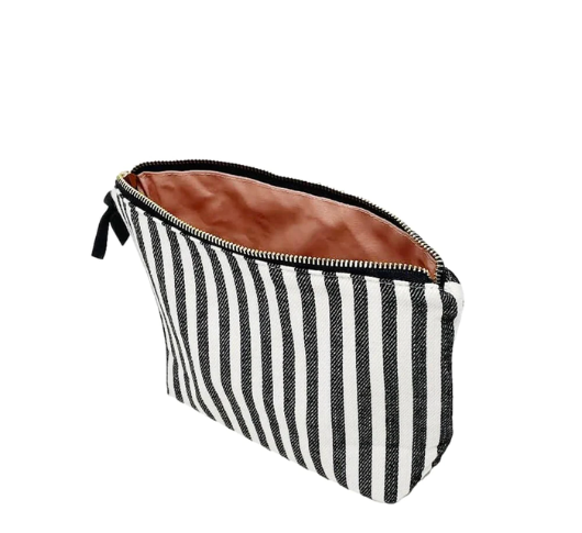 Bag-all - Striped Makeup Pouch