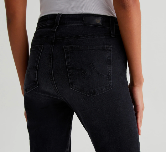 AG Jeans - Mari High Rise Slim Straight Jeans in City View