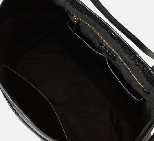 Veronica Beard - Leather Lasso Belted Tote Bag in Black