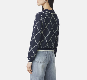 Suncoo - Palmaros Print Knit in Blue