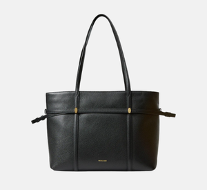 Veronica Beard - Leather Lasso Belted Tote Bag in Black
