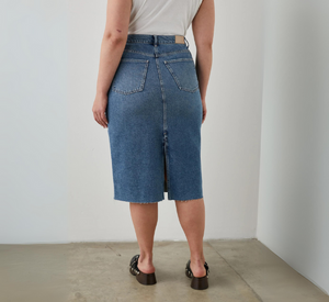 Rails - Highland Midi Skirt in Vintage Sapphire