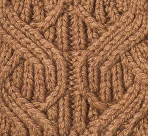 
            
                Load image into Gallery viewer, Echo - Loopy Cable Headband in Camel Heather
            
        