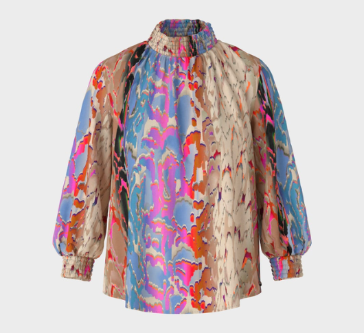 Marc Cain - Colorful "Rethink Together" Blouse