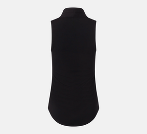 Iris - Sleeveless V-Neck in Black