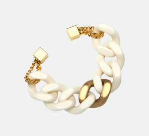 PONO - Chunky Link Bracelet in Latte
