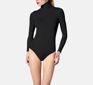 Wolford - Colorado String Turtleneck Bodysuit in Black