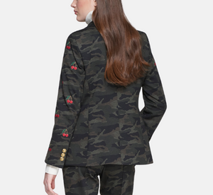 Vilagallo - Jacket with Cherry Detail in Camo