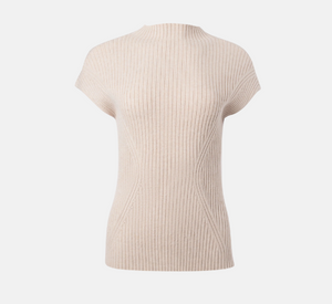 Iris - Sleeveless Top in Bone
