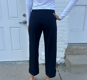 Peter O Mahler - Full Leg Stretch Pant in Navy