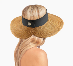 Eric Javits - Halo Visor Hat in Black