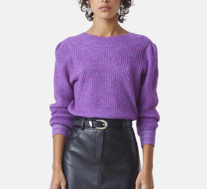 Suncoo - Pollen Reversible Cardigan in Indigo