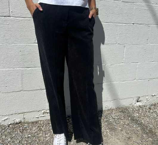 Via Masini - Corduroy Full Length Pants