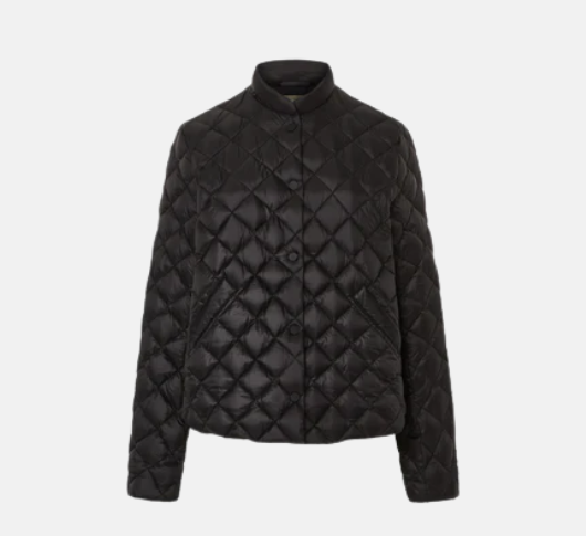 Psophia - Jacket with Puffer in Honey Brown