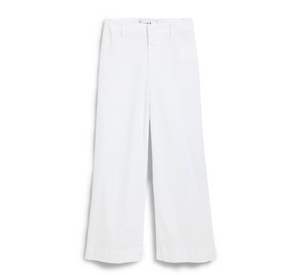 Frank & Eileen - Wide-Leg Linen Pant in White