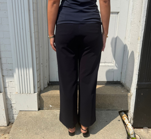 Raffaello Rossi - Palina Cropped Pull On Pant in Marine