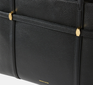 Veronica Beard - Leather Lasso Belted Tote Bag in Black