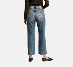 Frances Valentine – Andy Jeans with Raw Hem in Denim