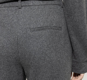 Luisa Cerano - Flannel Cargo Pants in Grey