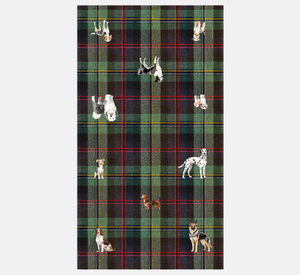 Vilagallo - Plaid Scarf with Dogs