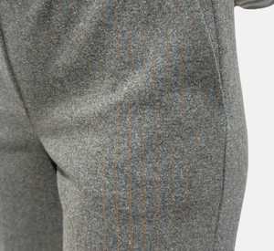Iris - Pull-On Pant in Grey and Camel