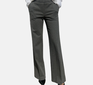 Iris - Pull-On Pant in Grey and Camel
