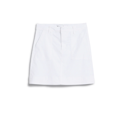 FRANK & EILEEN - Jameson Utility Skirt in White