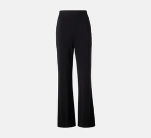 Iris - Straight Leg Pull on Pant in Black