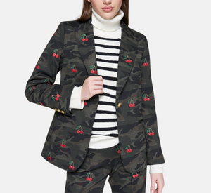Vilagallo - Jacket with Cherry Detail in Camo