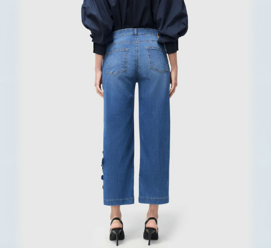 MAC JEANS - Culotte Blossom Jean in Natty Brilliant Blue