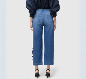 MAC JEANS - Culotte Blossom Jean in Natty Brilliant Blue