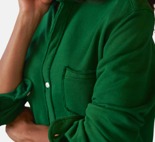 Frank & Eileen - Relaxed Button Up Shirt in Ivy