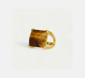 Dean Davidson - Plaza Ring with Tiger Eye Gemstone