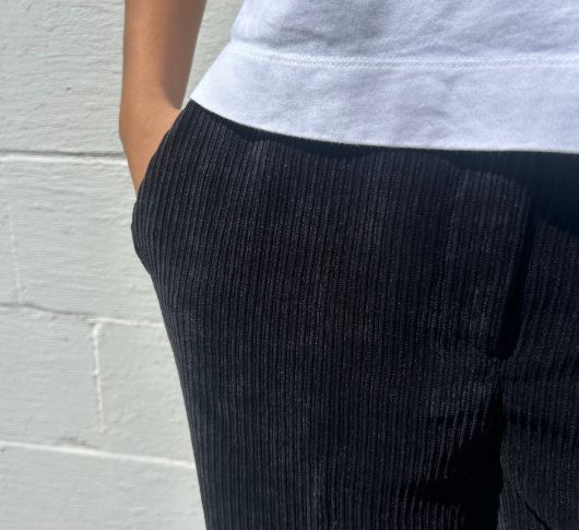 Via Masini - Corduroy Full Length Pants