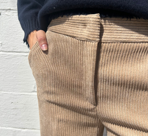 Via Masini - Corduroy Full Length Pants