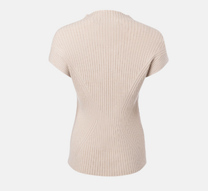 Iris - Sleeveless Top in Bone
