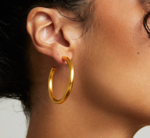 Dean Davidson - Midi Dune Hoops in Gold
