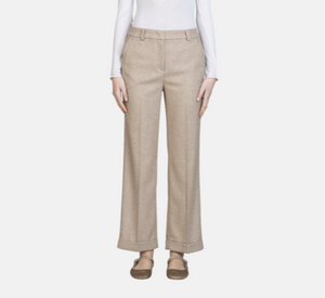 Via Masini - Herringbone Wool Pant