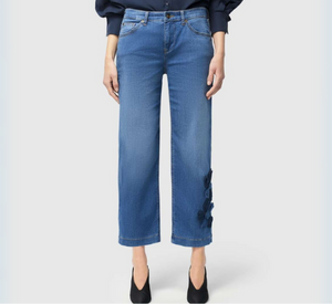 MAC JEANS - Culotte Blossom Jean in Natty Brilliant Blue