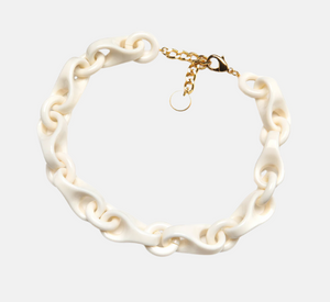 PONO - Chunky Link Necklace in Latte
