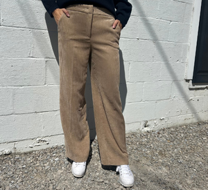 Via Masini - Corduroy Full Length Pants