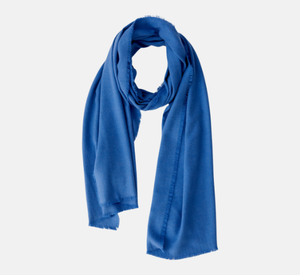 Oui - Pashmina Scarf in Blue