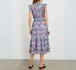 RAILS - Garden Dress with Shirred Waist in Spring Meadow
