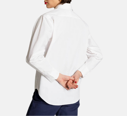 Frances Valentine – Perfect Button Down in White