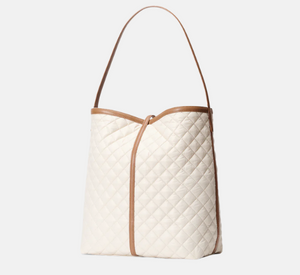 MZ Wallace - Large Astor Hobo Bag in Sandshell