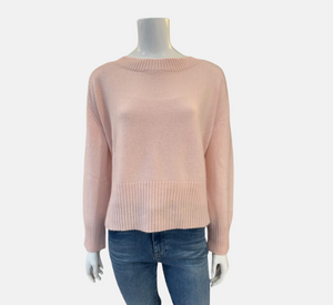 Cortland Park - Perfect Day Crew Sweater in Pink