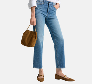 Veronica Beard - Small Suede Slouch Bag in Acorn