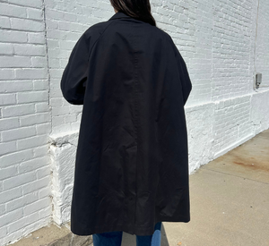 PALTO - Terme Trench Coat in Black
